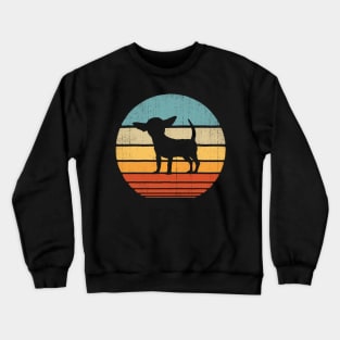 Chihuahua Retro Vintage Crewneck Sweatshirt